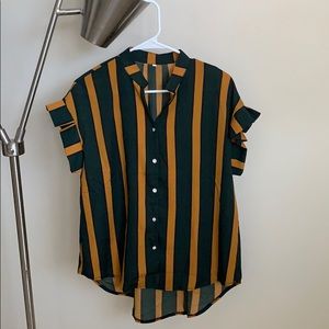 Womans button down blouse